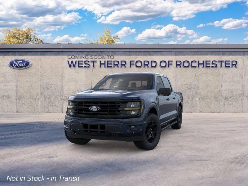 New 2026 Antimatter Blue Ford XLT image 3