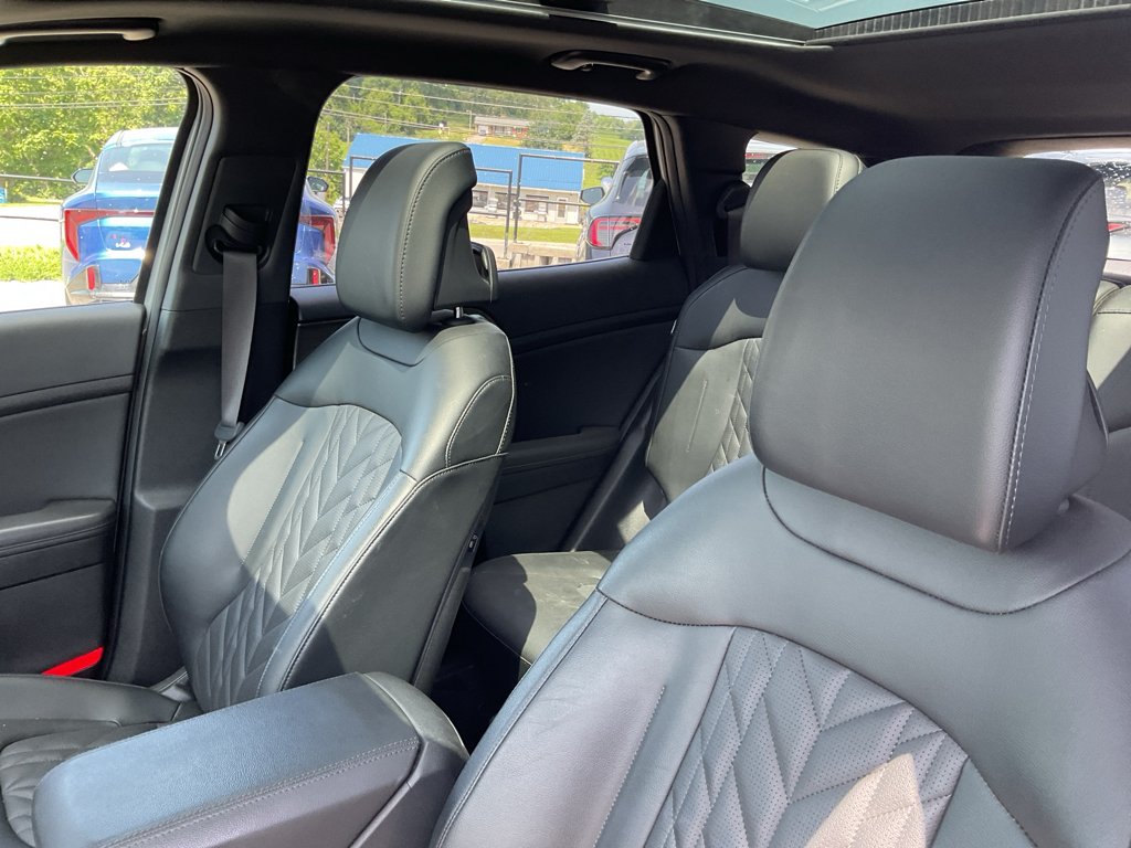 Certified Used 2024 Wolf Gray/Ebony Black Roof Kia X-Pro Prestige image 16