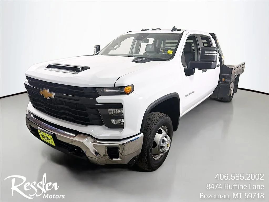 Used 2024 White Chevrolet Work Truck image 1