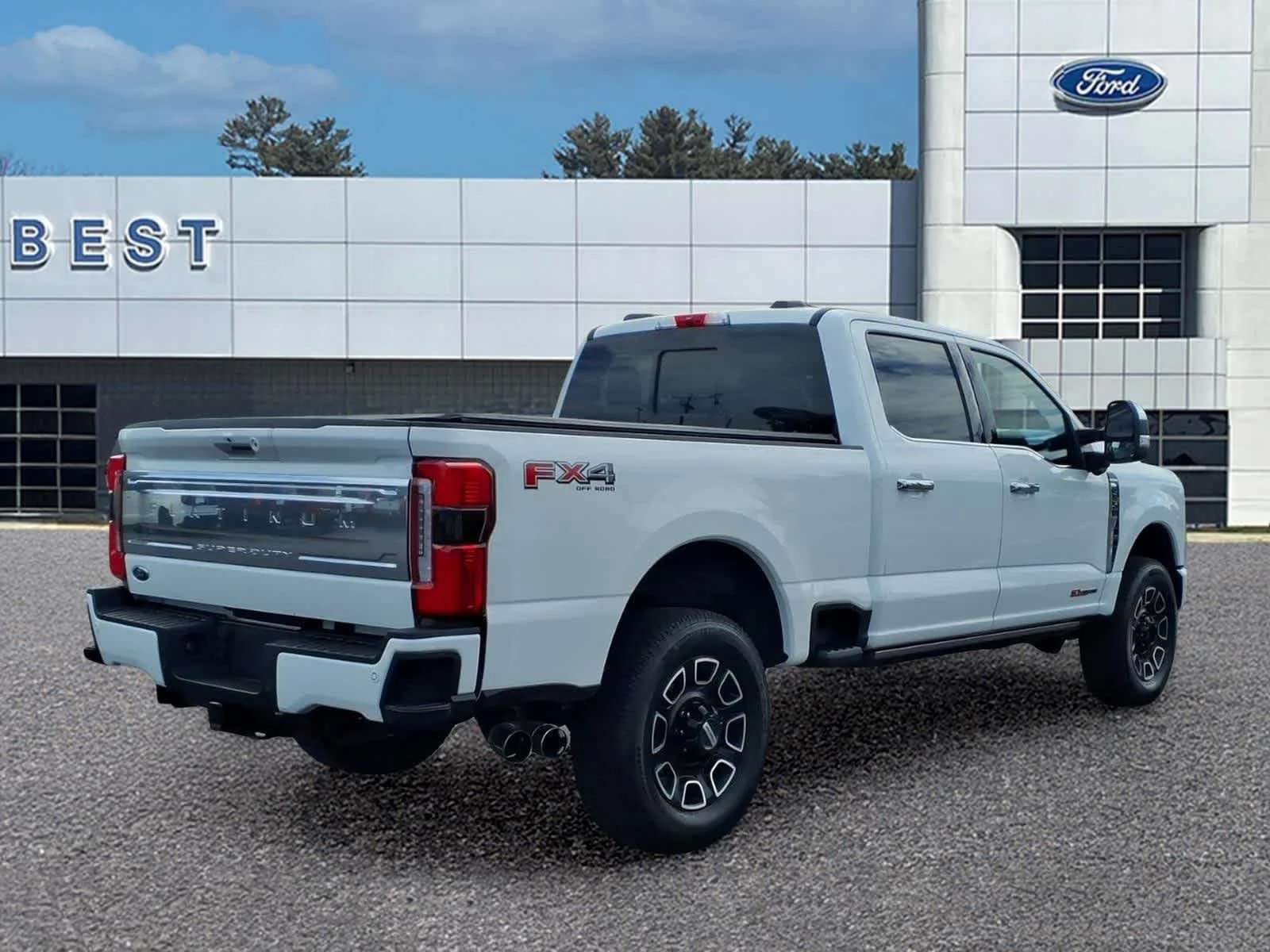 Used 2024 Star White Metallic Tri-Coat Ford Platinum image 7