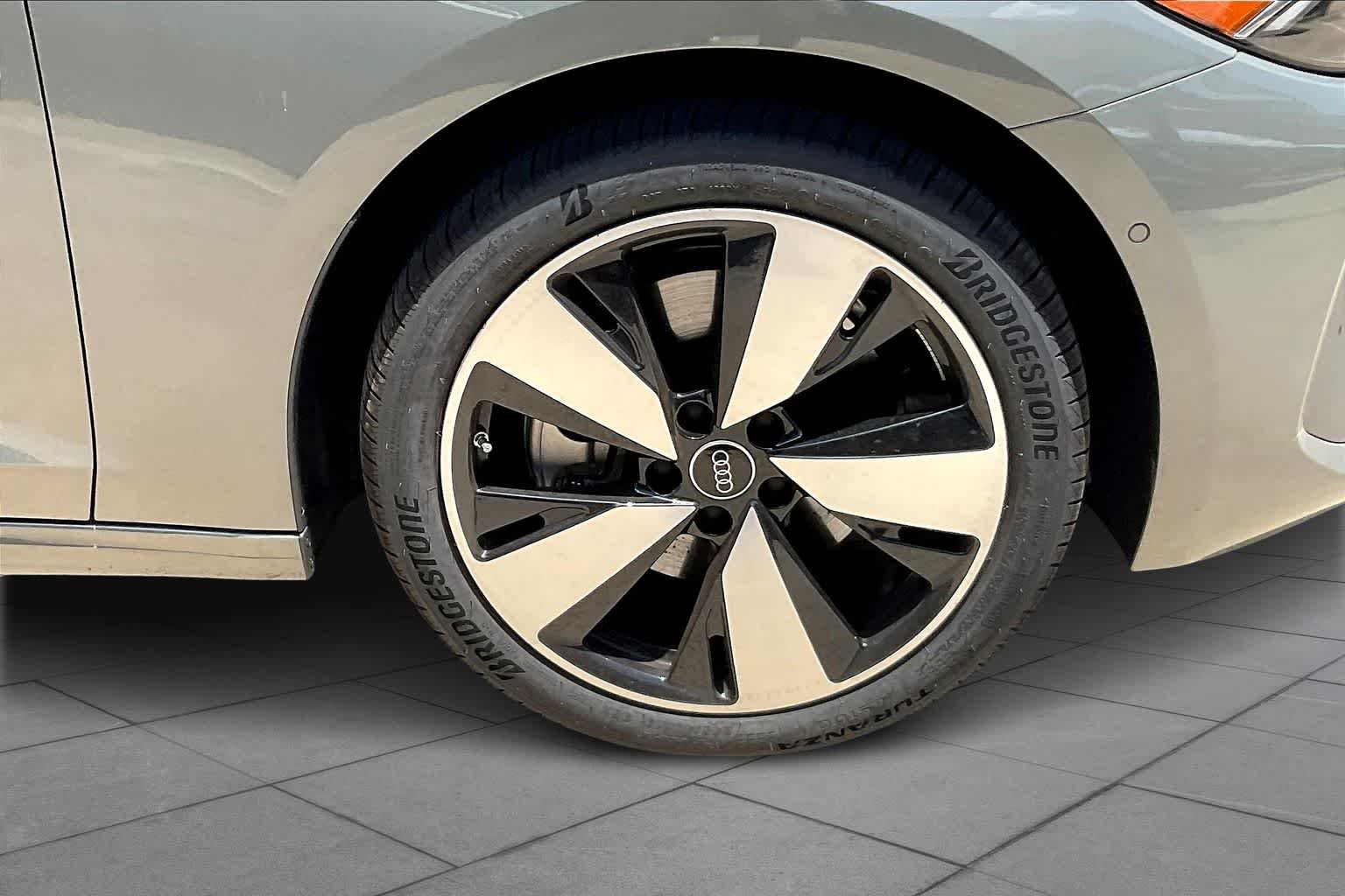 Used 2025 Chronos Gray Metallic Audi Premium Plus image 11