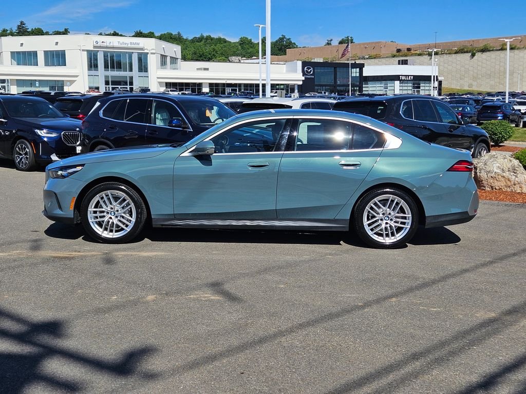 Certified Used 2025 Green BMW 530i xDrive image 4