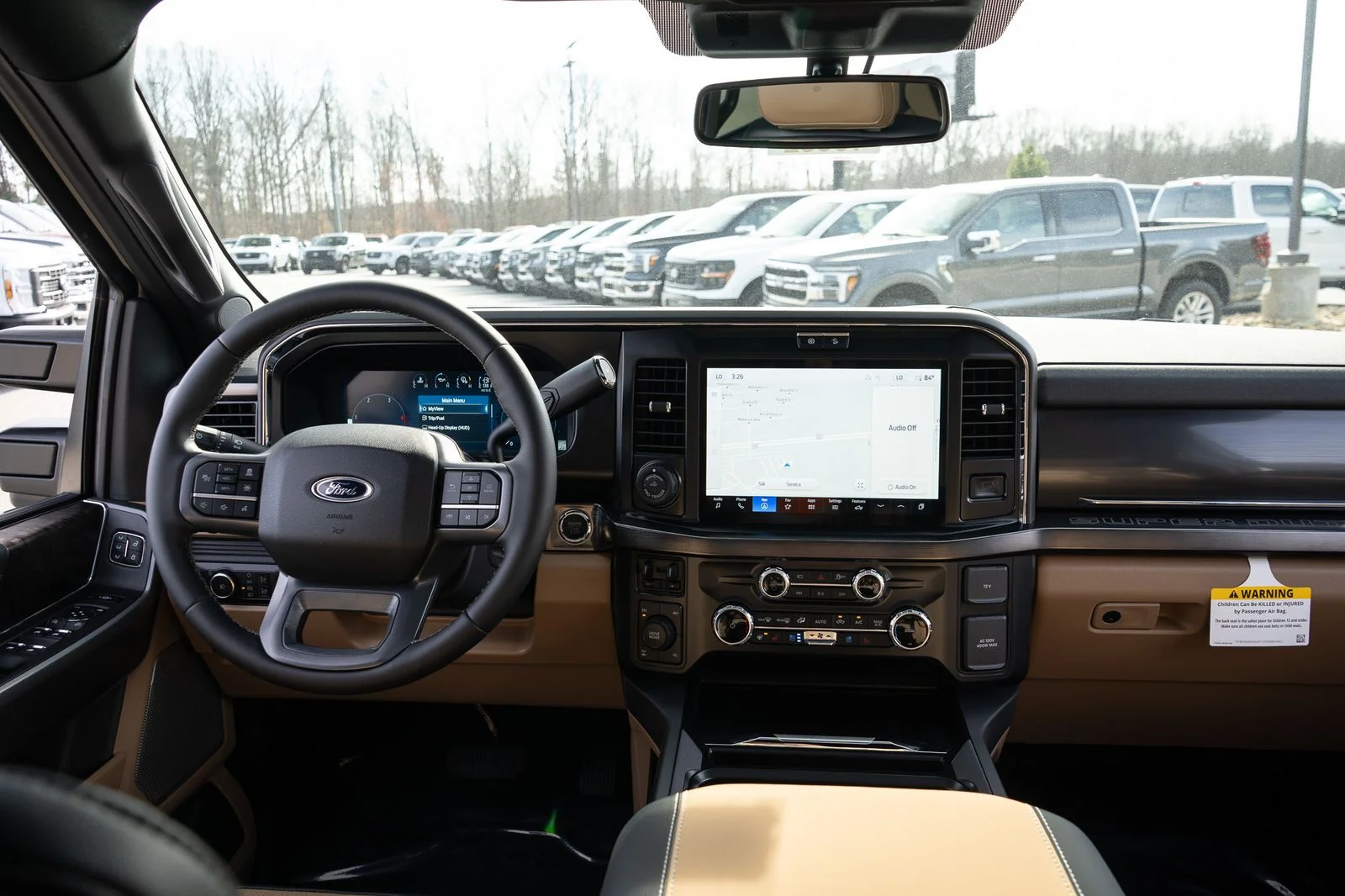 New 2026 Star White Metallic Tri-Coat Ford F-250® Lariat® image 37