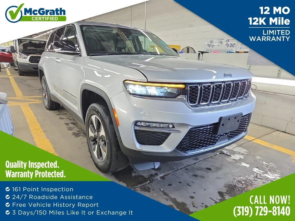 Used 2022 Silver Jeep 4xe image 1