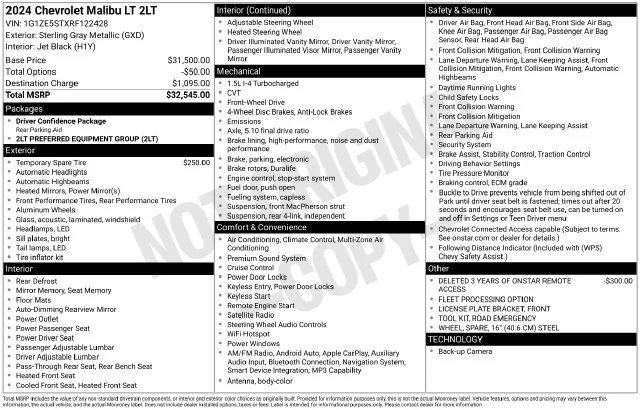 Used 2024 Gray Chevrolet LT image 4