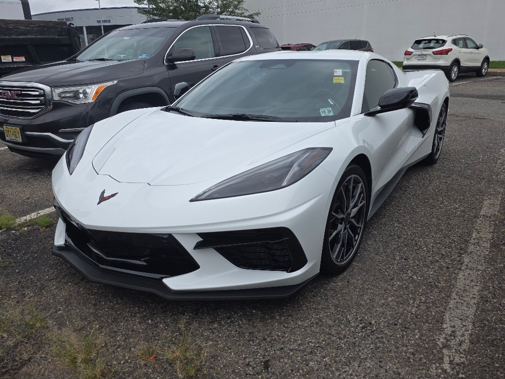 Used 2025 Arctic White Chevrolet Stingray image 1