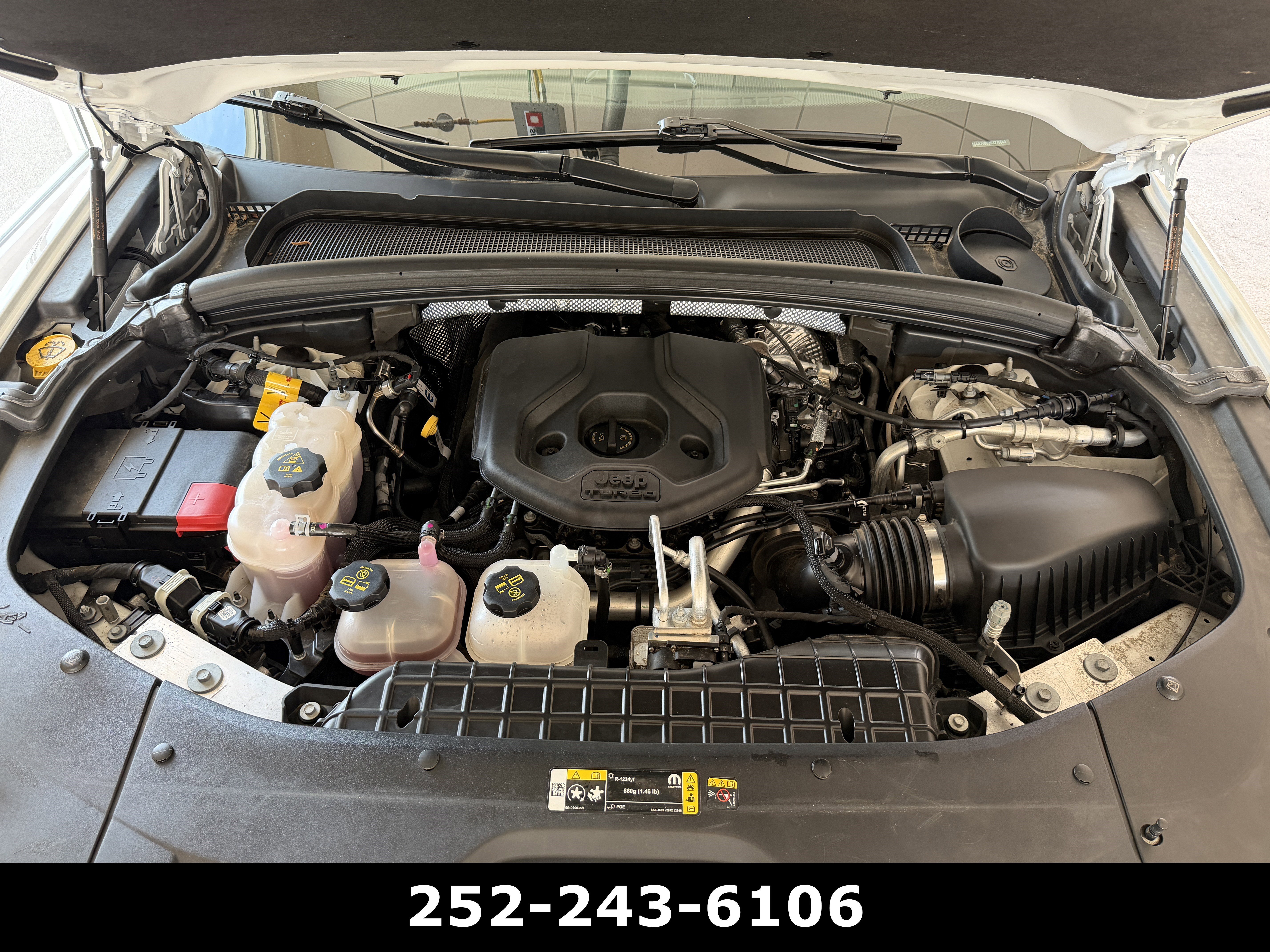Used 2022 Bright White Clearcoat Jeep 4xe image 48