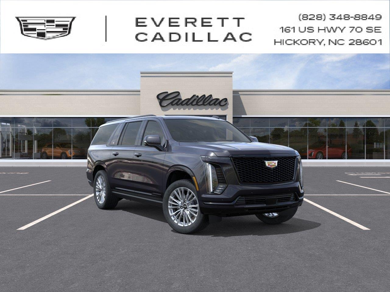 Galactic Gray Metallic 2027 Cadillac Escalade ESV SUV / Crossover Four-Wheel Drive