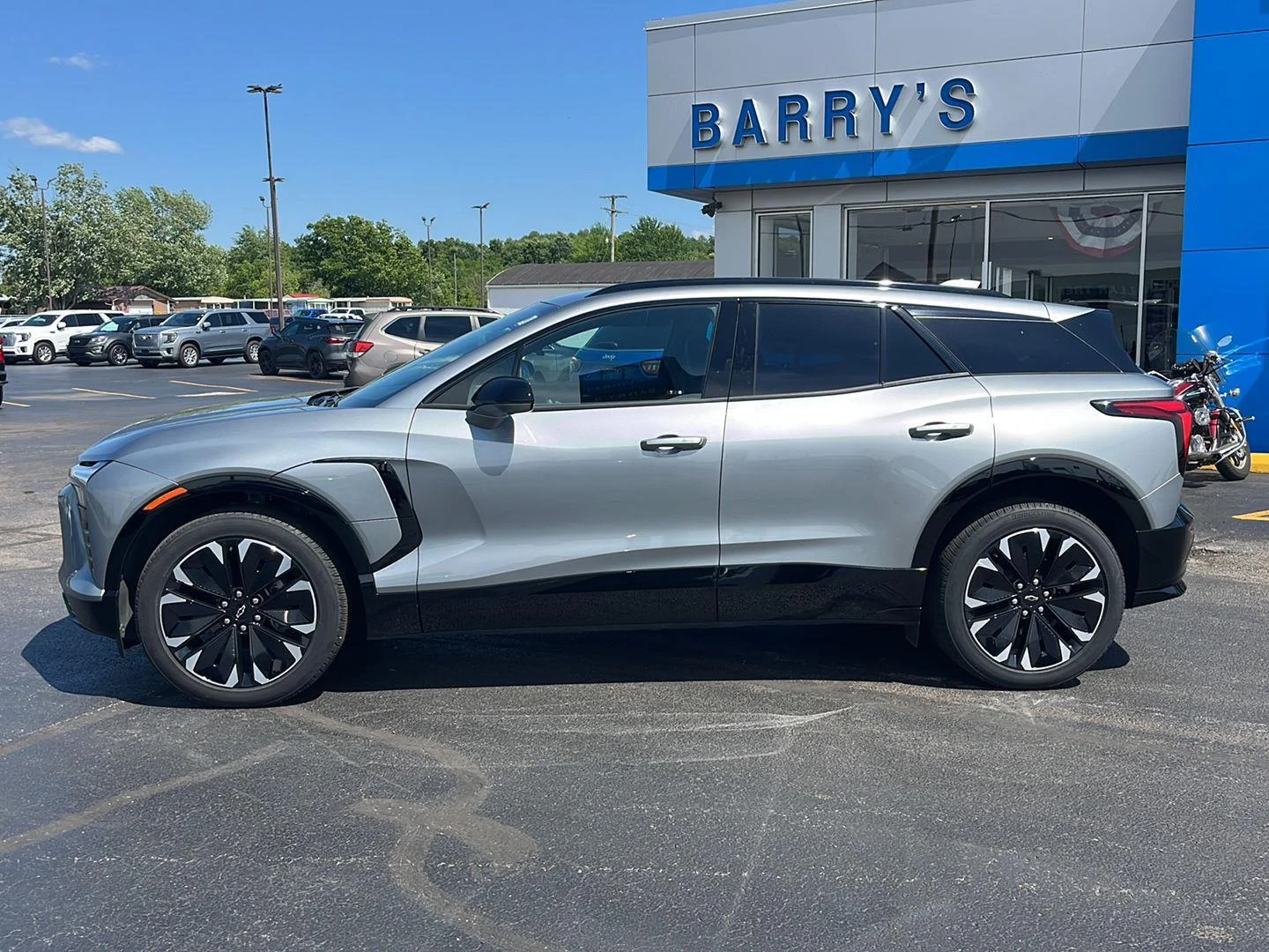 Used 2025 Chevrolet Blazer EV RS with VIN 3GNKDJRJ2SS110369 for sale in West Union, OH