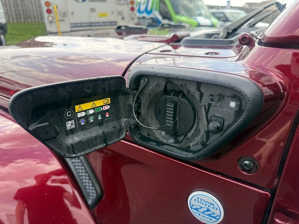 Used 2021 Red Jeep Unlimited Sahara 4xe image 11