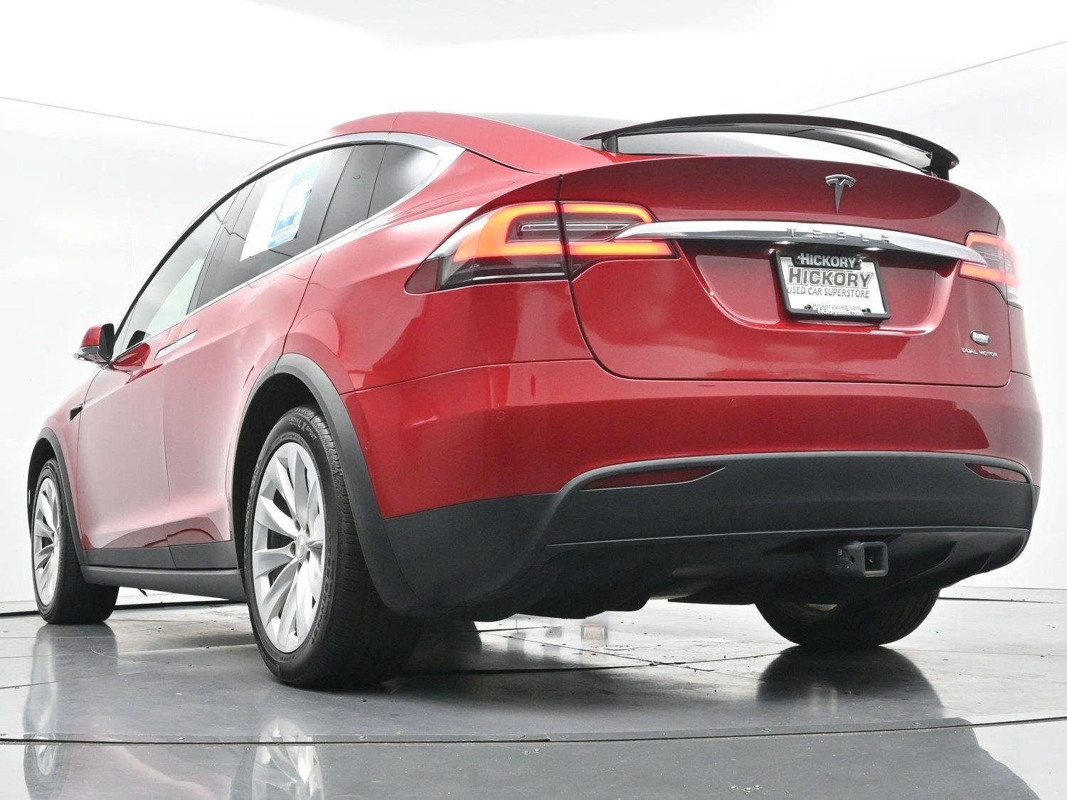 Used 2021 Red Multi-Coat Tesla Long Range Plus image 51