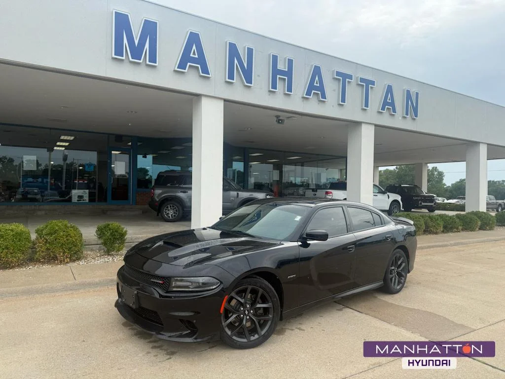 Used 2019 Pitch Black Clearcoat Dodge R/T image 1