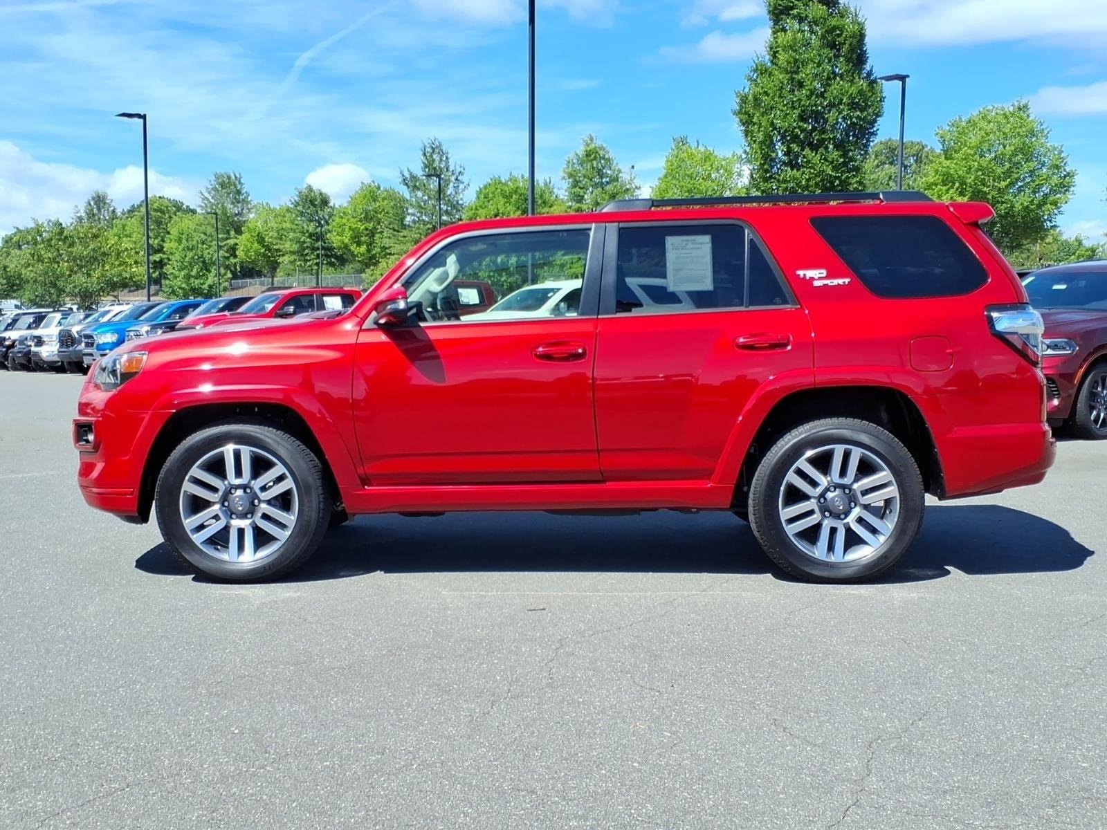 Used 2024 Barcelona Red Metallic Toyota TRD Sport image 3