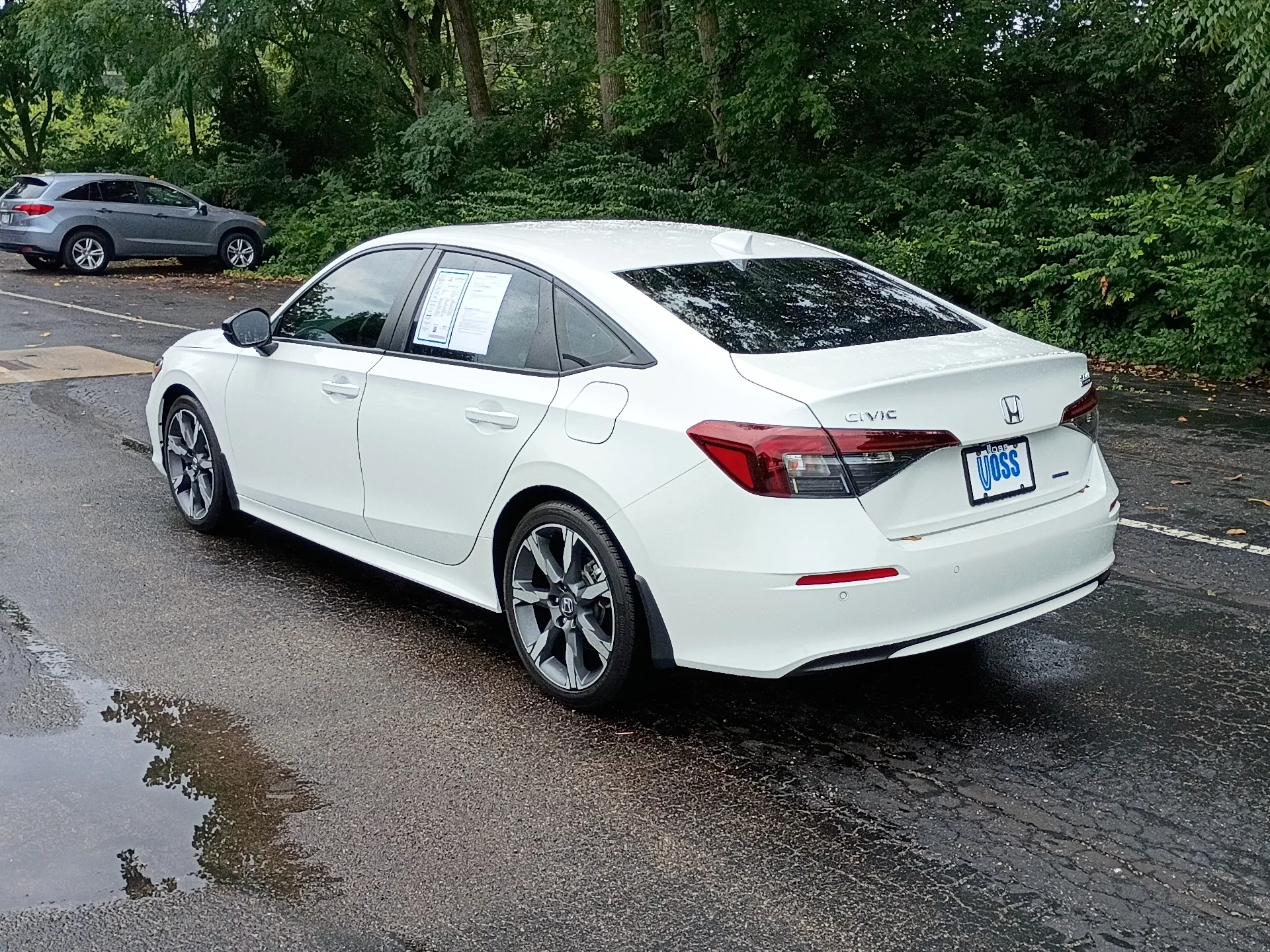 Certified Used 2025 WHITE Honda Sport image 5