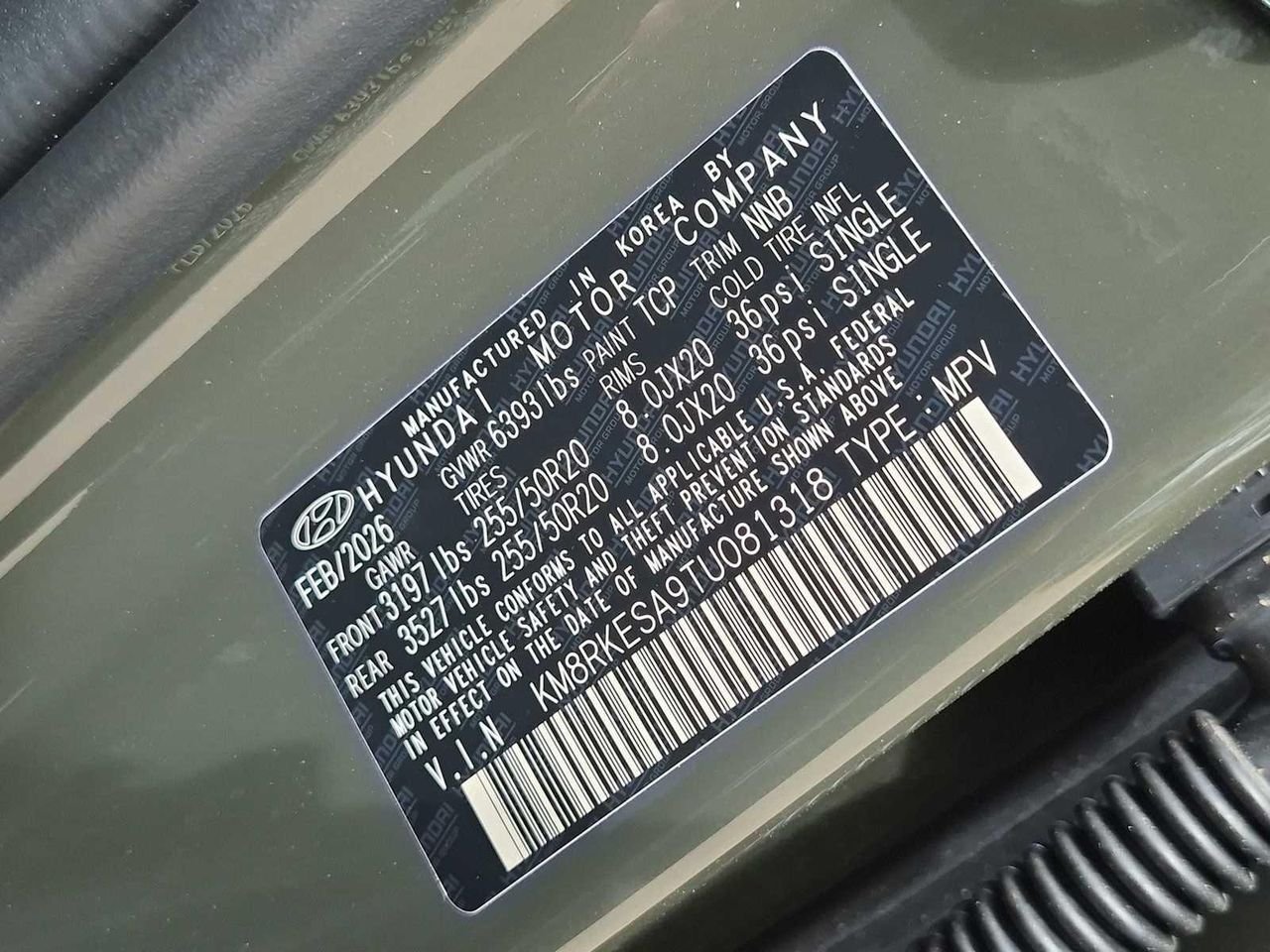 New 2026 Titan Green Hyundai Limited image 38