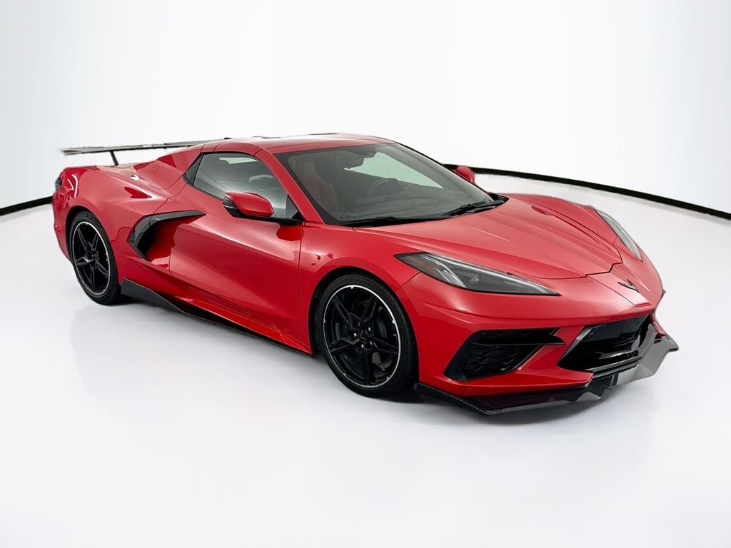 Used 2023 Torch Red Chevrolet Stingray image 3