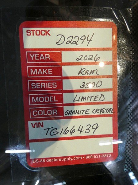 2026 RAM 3500 Limited - Photo 38
