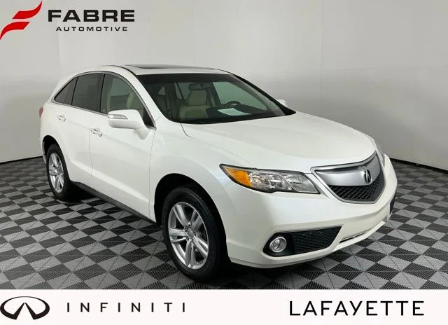 Used 2013 White Diamond Pearl Acura Technology Package image 1