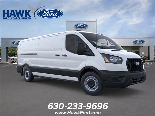 New 2026 Oxford White Ford Cargo Van image 7