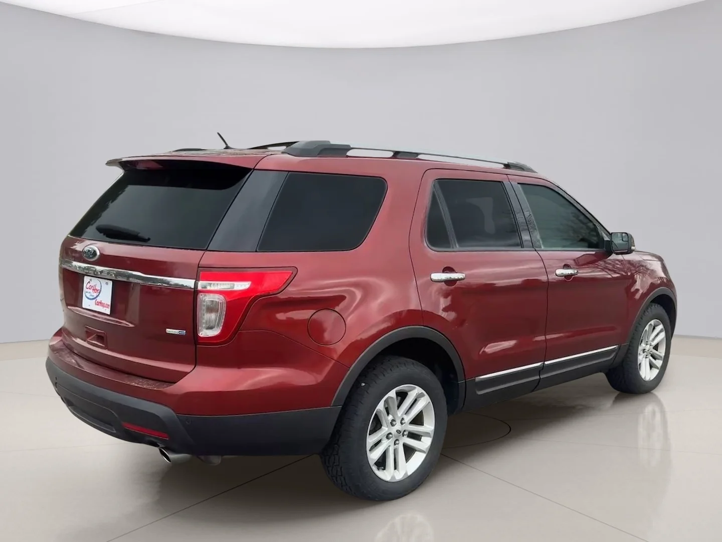 Used 2014 Red Ford XLT 4WD image 5
