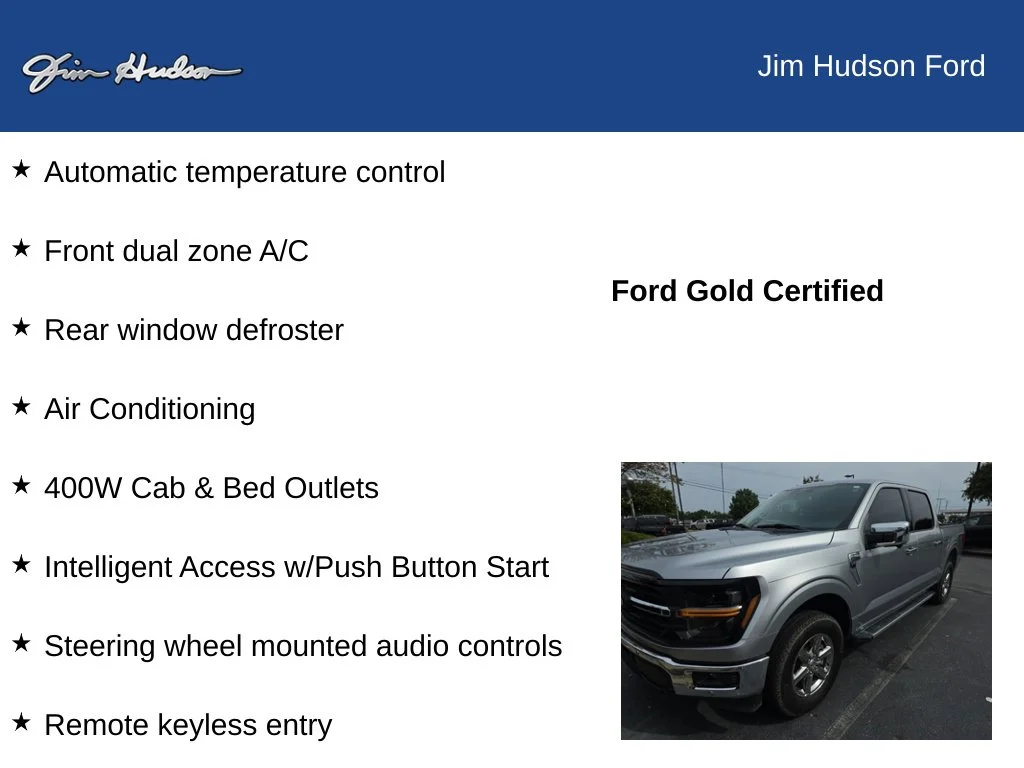Used 2024 Silver Ford XLT image 13