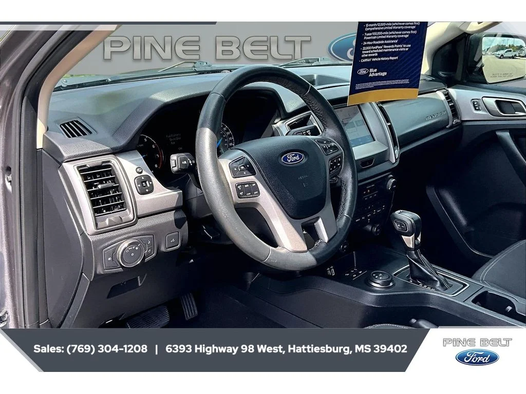 Used 2021 Carbonized Gray Metallic Ford XLT image 13