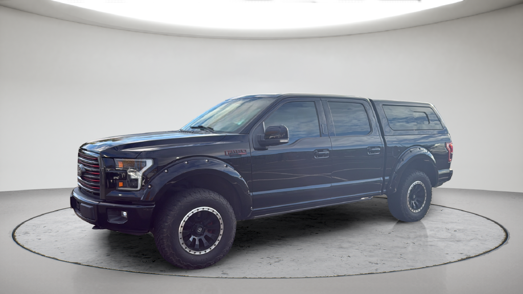 Used 2017 Shadow Black Ford Lariat image 12