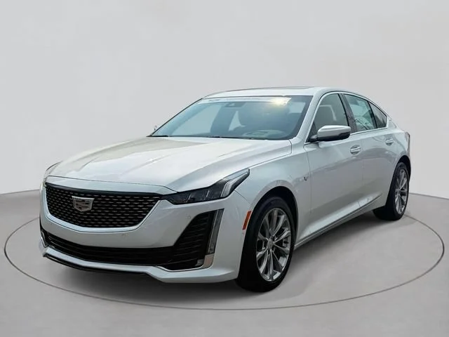 Certified Used 2024 Crystal White Tricoat Cadillac Premium Luxury image 1