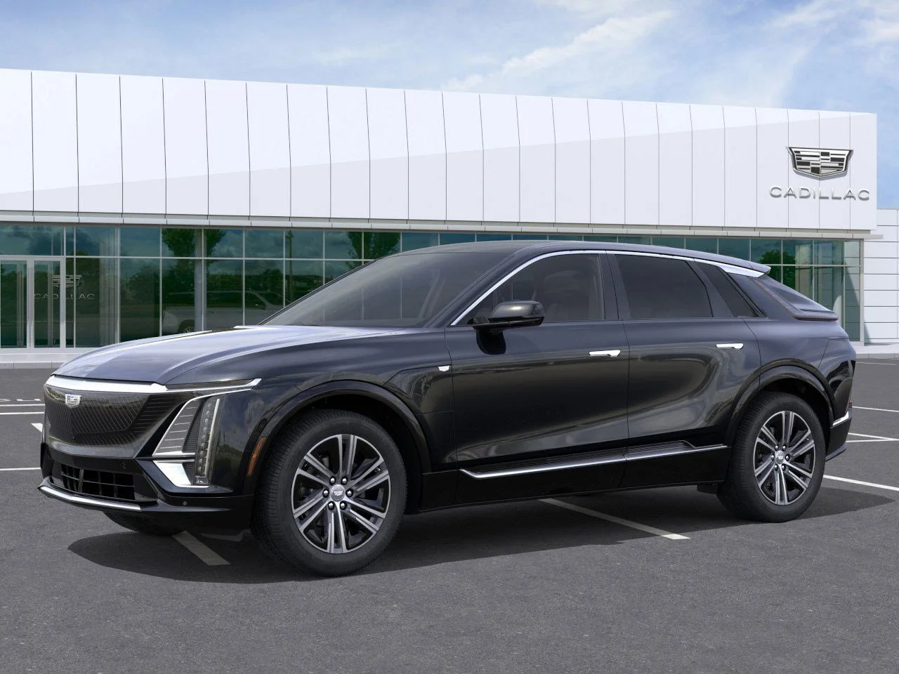 New 2025 Stellar Black Metallic Cadillac Luxury 1 image 2