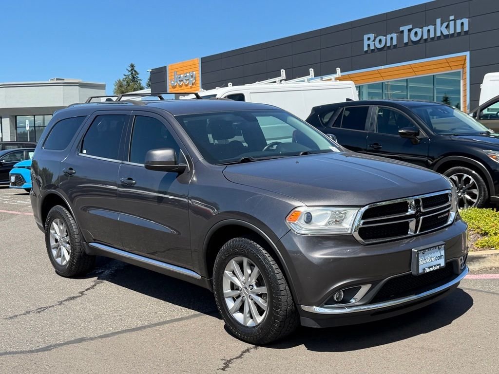 Used 2017 Granite Clearcoat Metallic Dodge SXT image 2