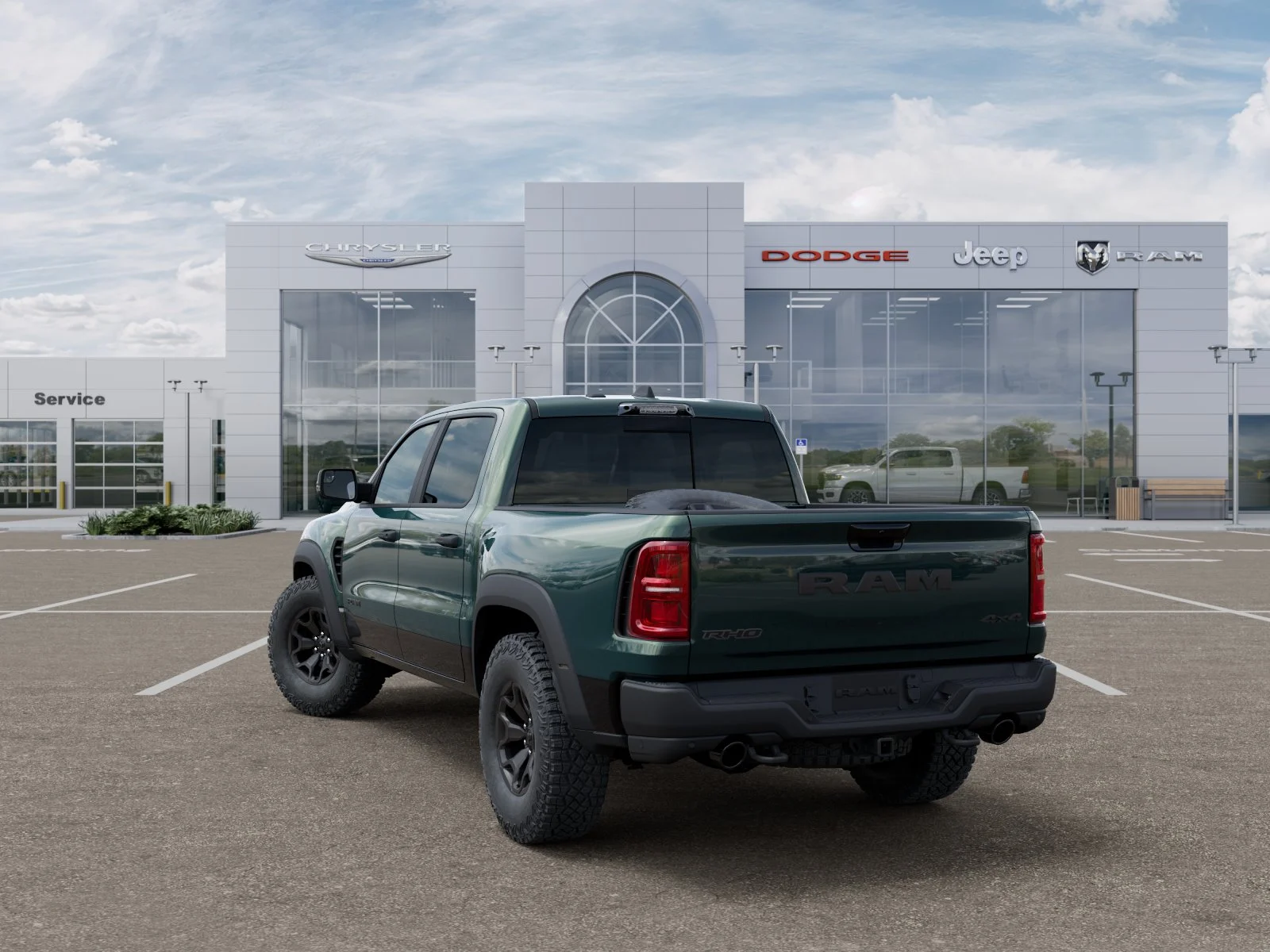 New 2026 Serrano-Green Metallic Exterior Paint RAM RHO image 52