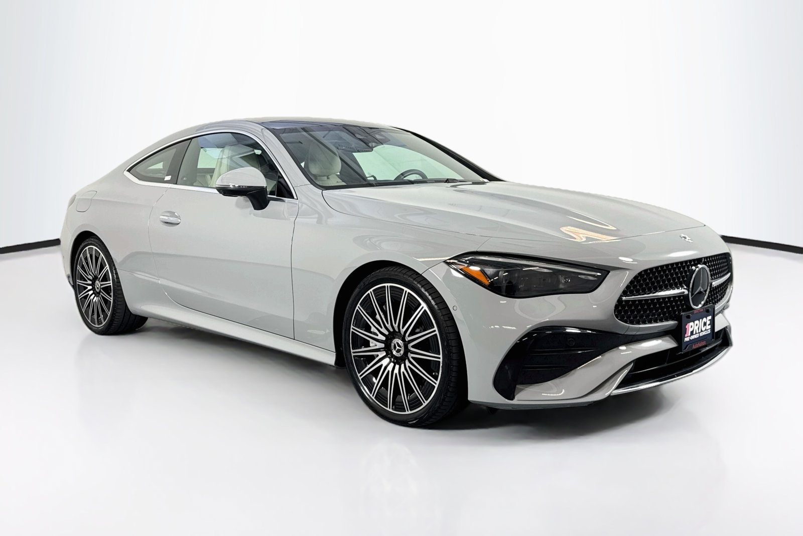 Certified Used 2026 Manufaktur Alpine Grey Metallic Mercedes-Benz CLE 450 image 3