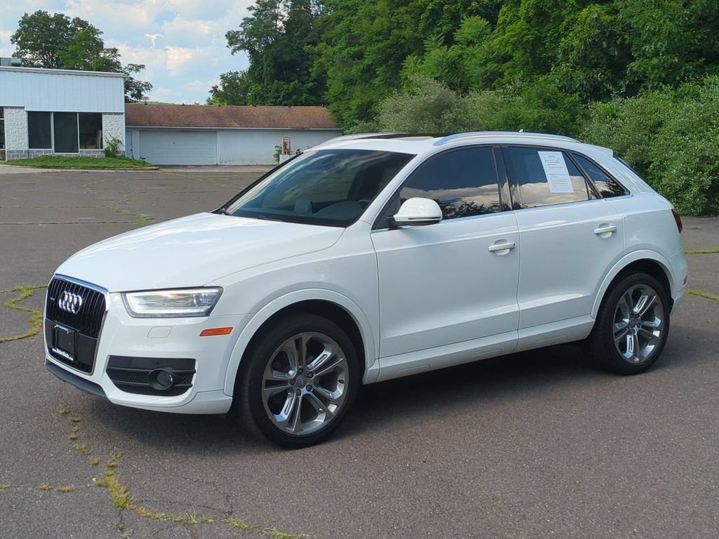 Used 2015 Audi Q3 Prestige with VIN WA1GFCFS0FR011120 for sale in Thomaston, CT