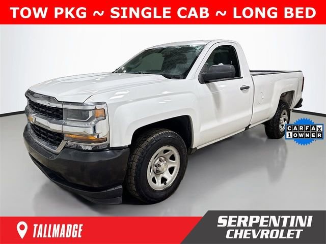 Used 2016 Chevrolet Silverado 1500 Work Truck 1WT with VIN 1GCNCNEH3GZ231375 for sale in Tallmadge, OH