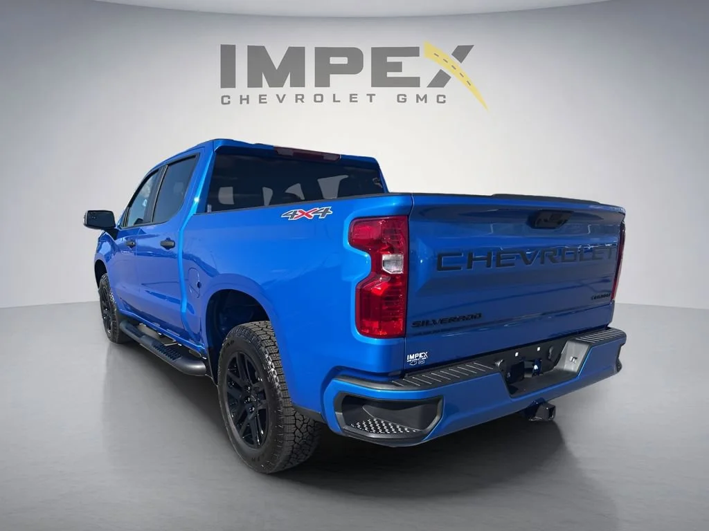 Used 2026 Riptide Blue Metallic Chevrolet Custom image 3