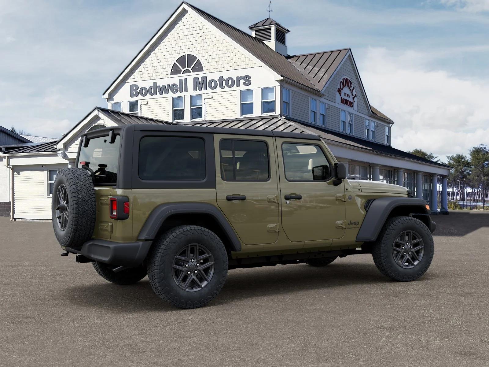 New 2026 41 Exterior Paint Jeep 4-Door Sport S 4x4 image 30