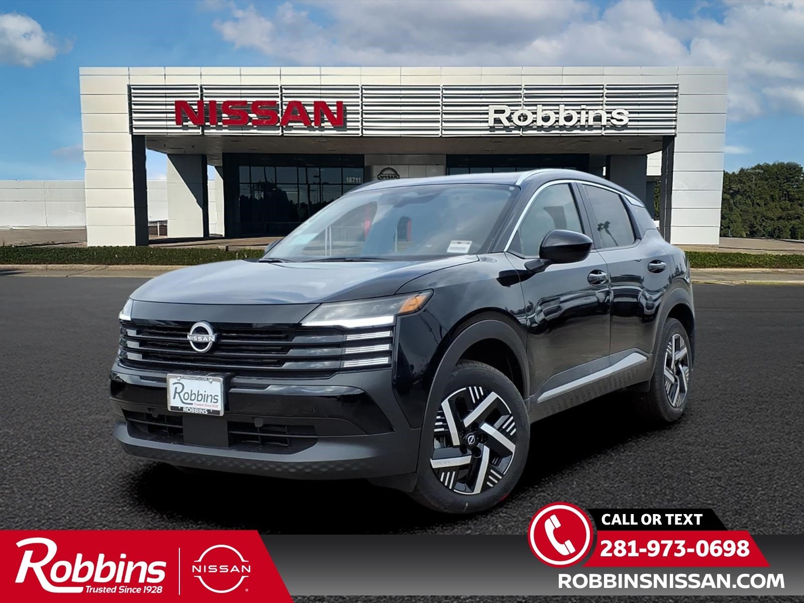 2026 Nissan Kicks SV Black at Robbins Nissan