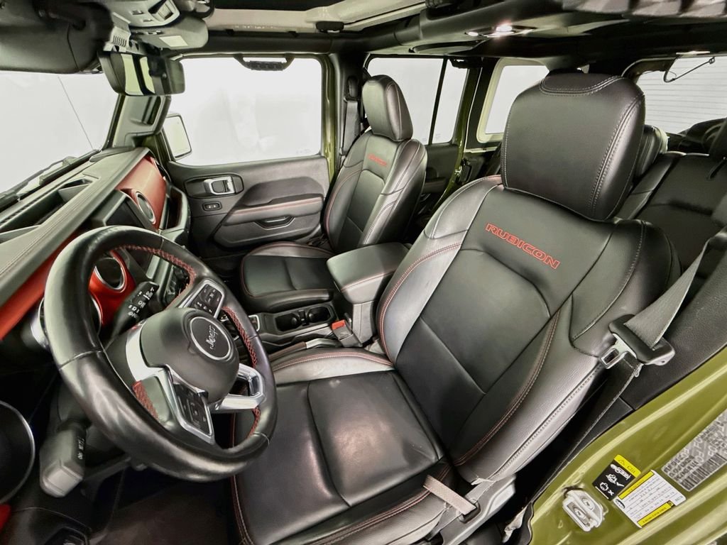 Used 2021 Green Jeep Unlimited Rubicon image 5