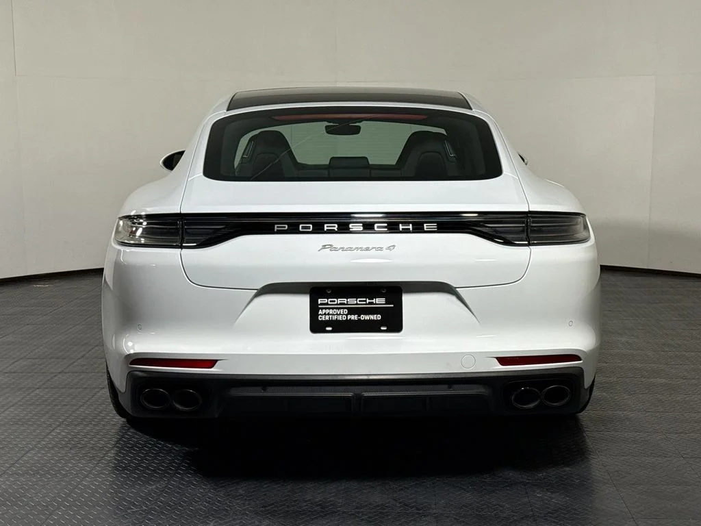 Used 2023 Carrara White Metallic Porsche 4 Platinum Edition image 6