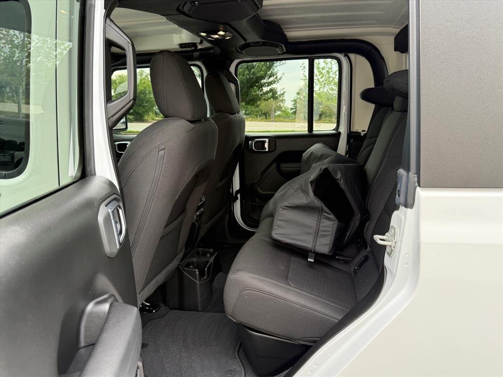 Used 2023 Bright White Clear Coat Jeep Sport S image 14