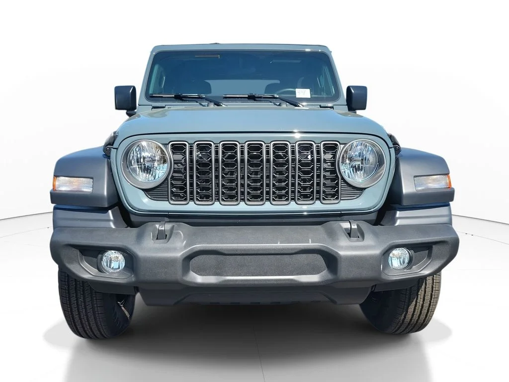 New 2026 Gray Jeep Sport image 1