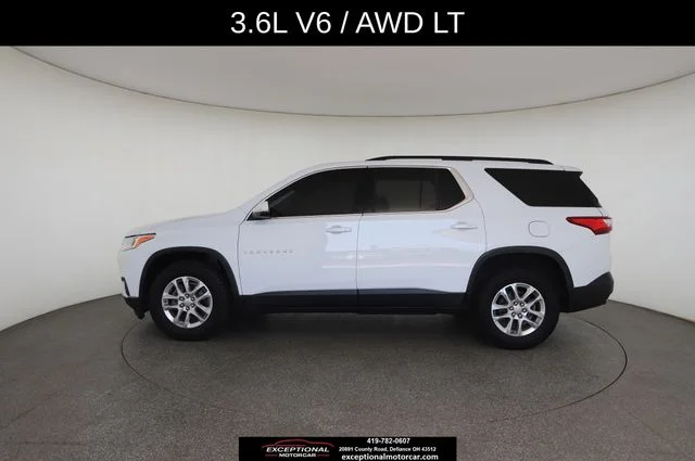 Used 2021 White Chevrolet 3LT W/Leather image 7