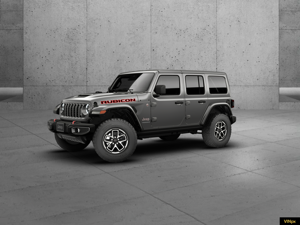New 2026 Granite Crystal Metallic Clear-Coat Exterior Paint Jeep Rubicon image 1