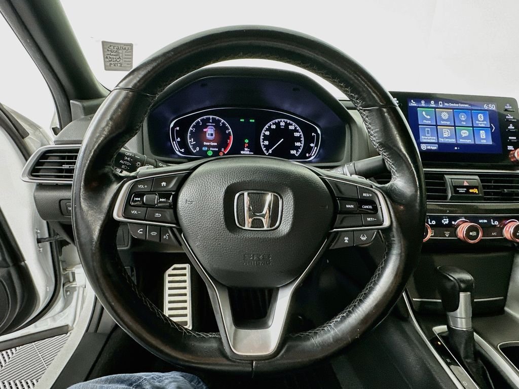 Certified Used 2020 Platinum White Pearl Honda Sport image 12