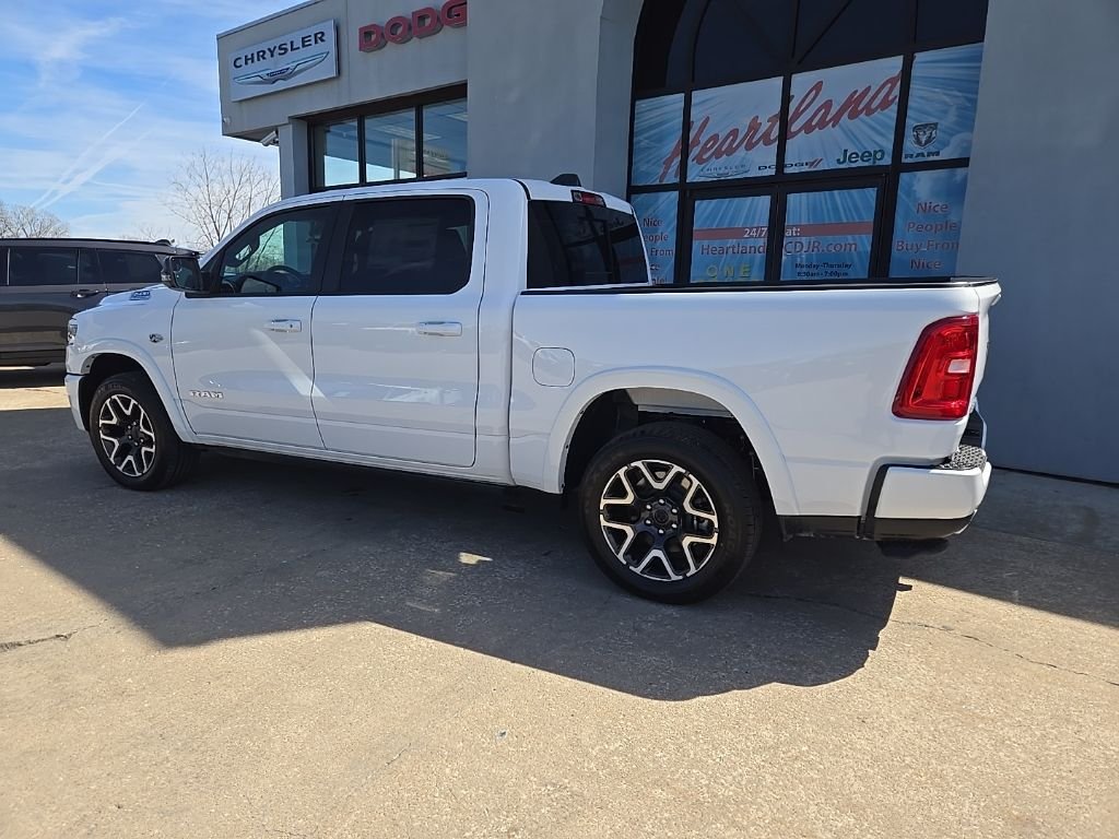 New 2026 Bright White Clear-Coat Exterior Paint RAM Laramie image 6