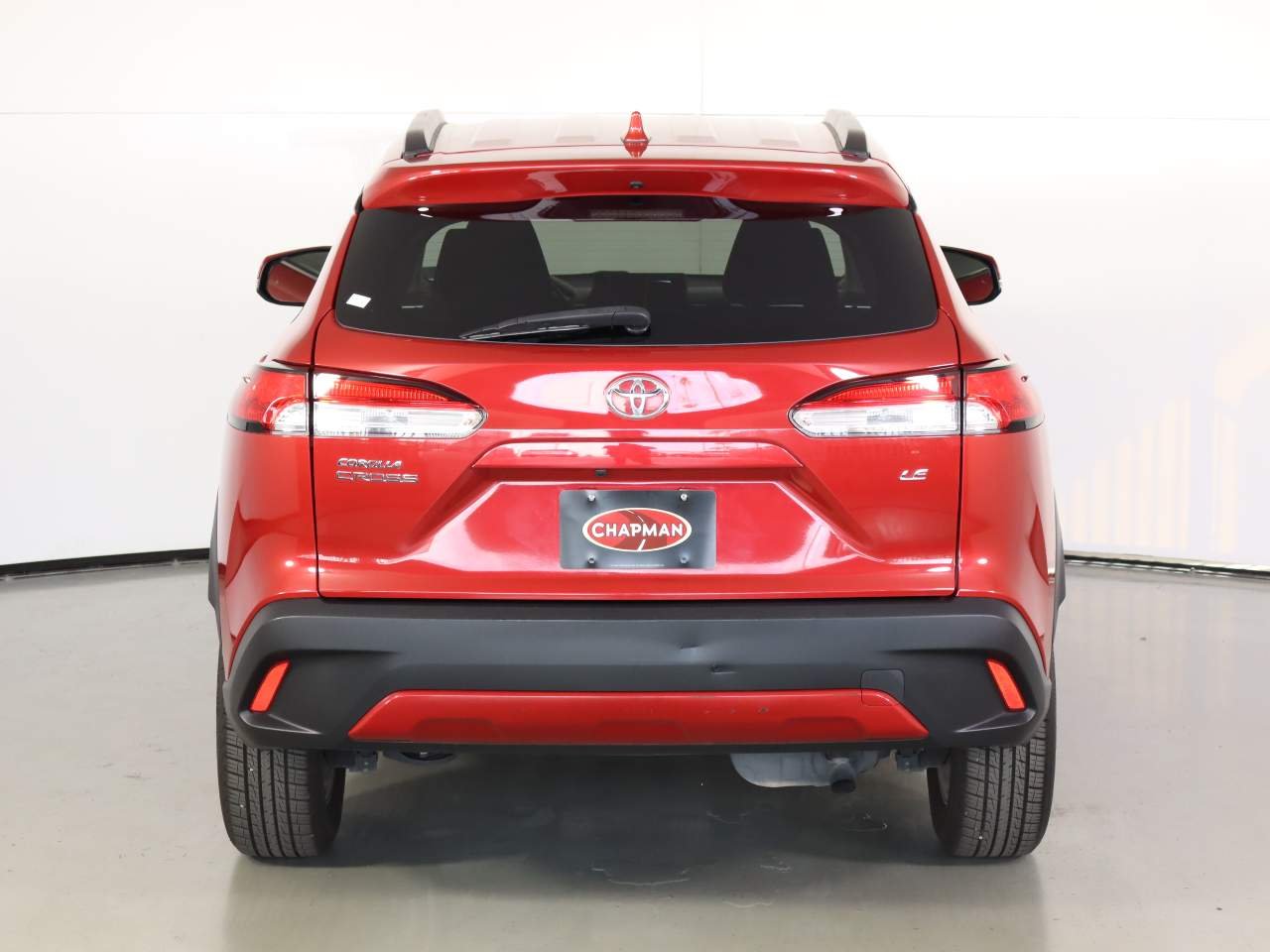 Used 2024 Barcelona Red Metallic Toyota LE image 3