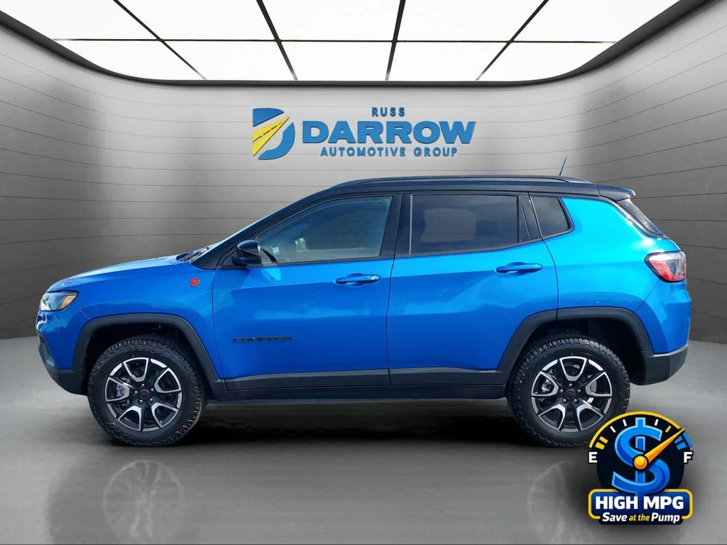 Used 2025 Blue Jeep Trailhawk image 2