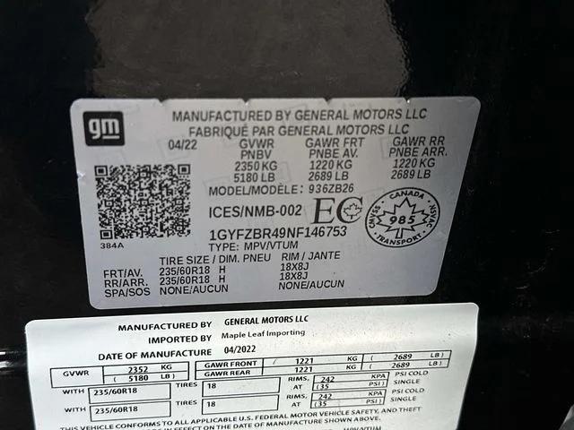 Used 2022 Black Cadillac Luxury image 17