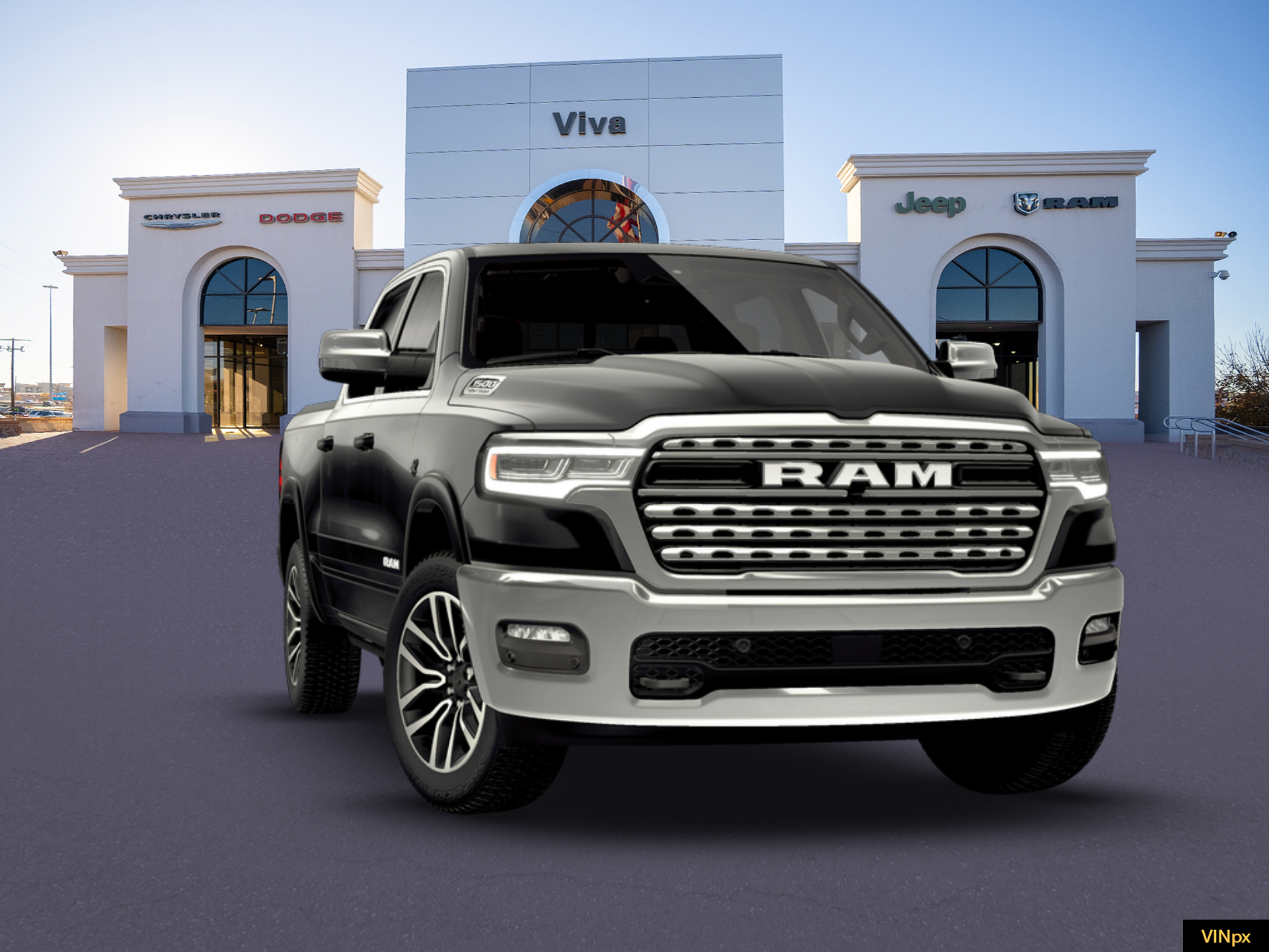 New 2026 Diamond Black Crystal Pearl-Coat Exterior Paint RAM Limited image 15