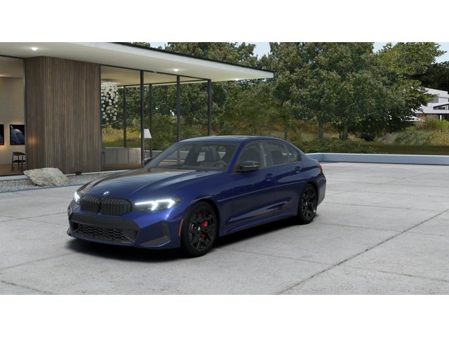 New 2026 Blue Metallic BMW 330i image 1